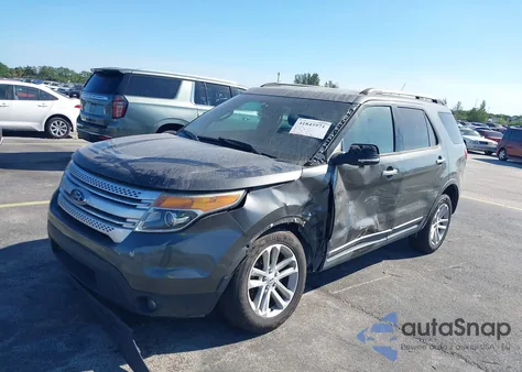 2015 Ford Explorer Xlt from USA, damaged, VIN 1FM5K7D80FGC03863